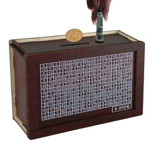 Piggy Bank Challenge Box